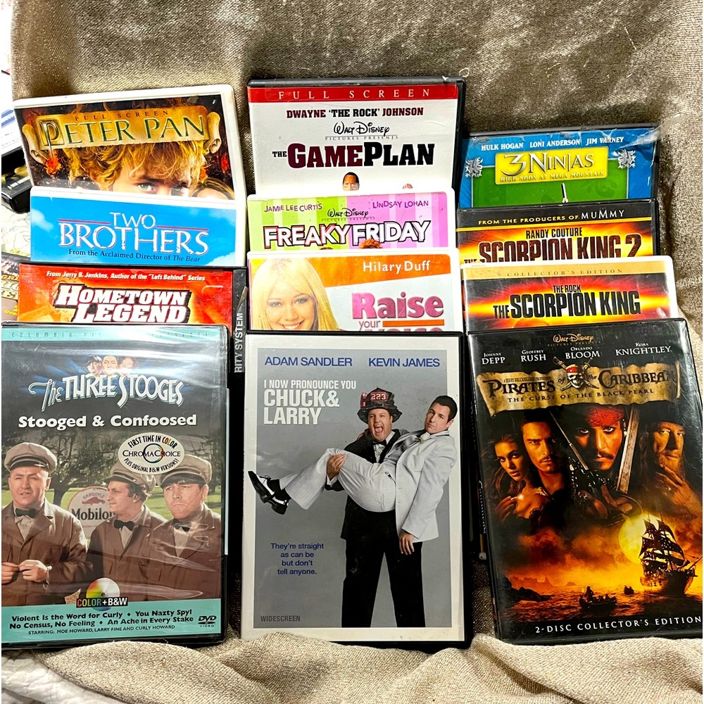 Family DVD Lot
